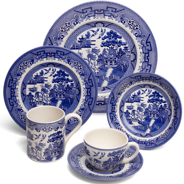 Alcott Hill® Montagu Earthenware Dinnerware Set of 4 Wayfair